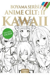 Teras Kitap Anime Boyama Cilt Iı: Kawaii