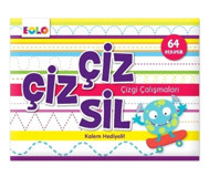 Debir Yayınları Çiz Çiz Sil, Kolektif, Eolo Yayıncılık, Çiz Çiz Sil Kitabı, 96 Sayfa
