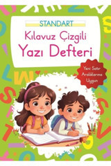 Parıltı Yayınları Kılavuz Çizgili Yazı Defteri Büyük Boy Yeşil