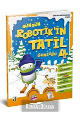 Damla Yayınevi Gün Gün Robotik Tatil Günlüğü 4