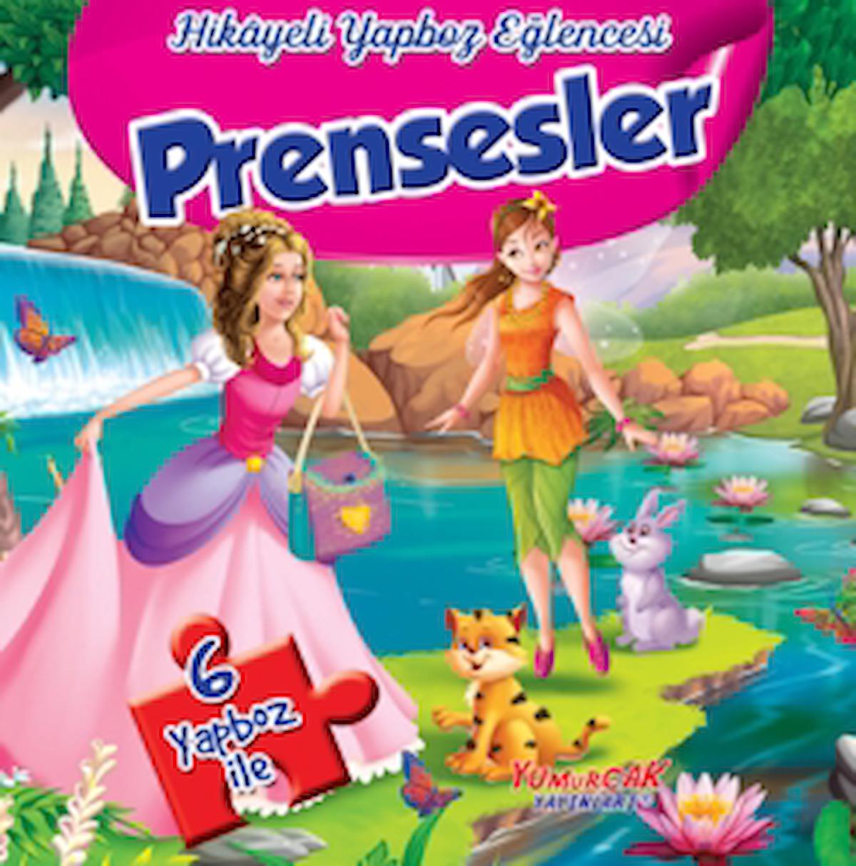 Hikayeli Yapboz Eğlencesi - Prensesler / Kolektif / Yumurcak Yayınları / 9789752746855