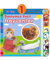 Timaş Çocuk 1+ Yaş Dostumuz Evcil Hayvanlar - Sürprizli Ve Renkli Kitaplar