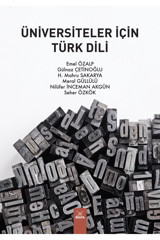 Dora Yayıncılık ÜNİVERSİTELER İÇİN TÜRK DİLİ
