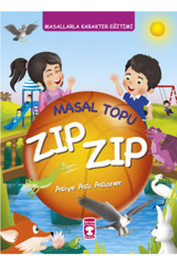 Timaş Çocuk Masal Topu Zıp Zıp - Masallarla Karakter Eğitimi (Fleksi Cilt)