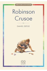 1001 Çiçek Kitaplar Robinson Crusoe kitabı - Daniel Defoe - 1001 Çiçek Kitaplar