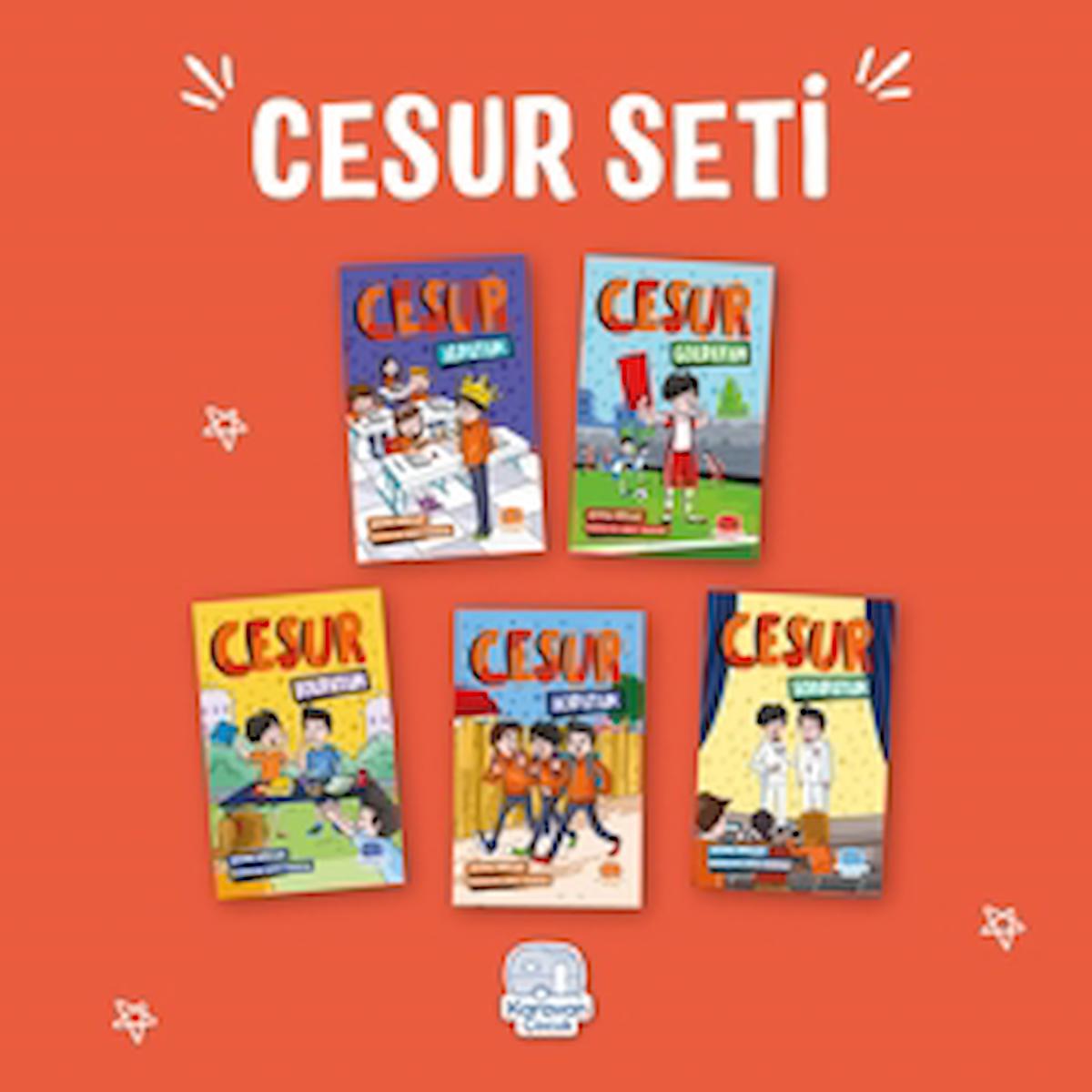 Cesur Set (5 Kitap) / Şeyma Göksay / Karavan Çocuk Yayınları / 9786259856957