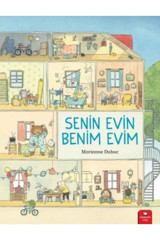 Redhouse Kidz Yayınları Senin Evin Benim Evim, Marianne Dubuc, , Senin Evin Benim Evim Kitabı, 28 Sa