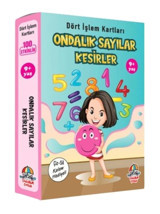 Yağmur Çocuk Dört Işlem Kartları Ondalık Sayılar Kesirler 9 Yaş Yağmur Çocuk