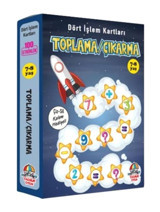 Yağmur Çocuk Toplama Çıkarma - Dört Işlem Kartları 7-8 Yaş - Cep Boy Kitabı Esinti