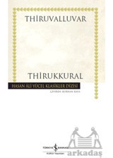Thirukkural İş Bankası Kültür Yayınları Thiruvalluvar