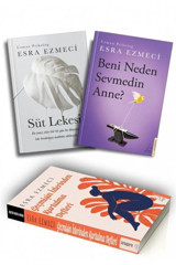 Destek Yayınları Süt Lekesi ve Beni Neden Sevmedin Anne / Esra Ezmeci Kitap Seti (2 Kitap) Defter