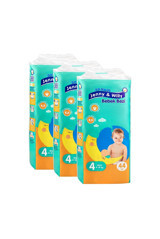 Jenny & Willy Kremli Maxi 4 Numara Cırtlı Bebek Bezi 132 Adet