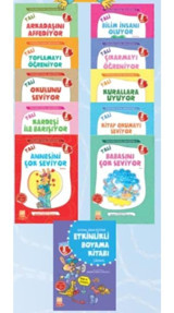Nesil Yayınları Öykülerle Sosyal Zeka Eğitimi (tali 3) - (10 Kitap Takım) _son Baskı _2022 Basım