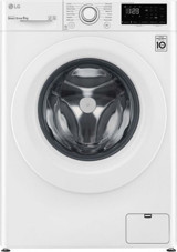 LG F4V3VYW3WE 9 kg 1400 Devir Beyaz Solo Çamaşır Makinesi