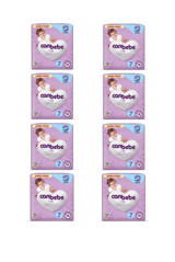 Canbebe 7 Numara Bantlı Bebek Bezi 8x16 Adet