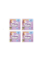 Canbebe 6 Numara Bantlı Bebek Bezi 4x50 Adet