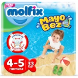 Molfix 4-5 Numara Mayo Bebek Bezi 33 Adet