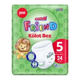 Goon Friend 5 Numara Külot Bebek Bezi 24 Adet