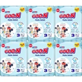 Goon Mutlu Bebek Midi 3 Numara Cırtlı Bebek Bezi 216 Adet