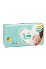 Prima Premium Care Yenidoğan 1 Numara Göbek Oyuntulu Cırtlı Bebek Bezi 140 Adet