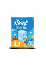 Sleepy 3-4 Numara Mayo Bebek Bezi 20 Adet
