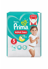 Prima Junior 5 Numara Külot Bebek Bezi 18 Adet