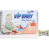Bebiko Vıp Baby 3 Numara Cırtlı Bebek Bezi 36 Adet