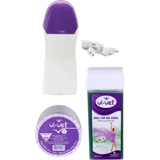 Vi-Vet 1+1 Roll-On Ağda Makinesi + Azulen Kartuş Ağda + Ağda Bezi