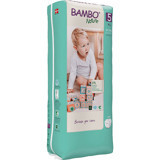 Bambo Nature Tall Ekolojik 5 Numara Organik Cırtlı Bebek Bezi 44 Adet