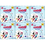 Goon Mutlu Bebek Maxi 4 Numara Cırtlı Bebek Bezi 192 Adet
