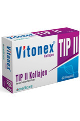 Vitonex Tip 2 Kapsül Kolajen 60 Kapsül