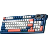 GamePower Gasket Elite RGB Wireless/Bluetooth/Kablolu Mekanik Red Switch Gasket İngilizce Q Gaming Klavye