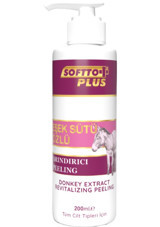 Softto Eşek Sütü Özlü Jel Şişe Yüz Peelingi 150 ml