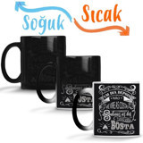 Baskı Dükkanı Tudo Vira Bosta Sihirli Kupa Bardak Porselen