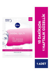 Nivea Doğal Işıltı Nemlendiricili Soyulabilir Kağıt Yüz Maskesi