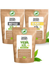Salda Secret Indian Healing Clay Killi Toz Yüz Maskesi 3x1000 gr