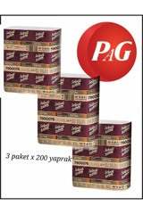 Selpak Professional Extra Dispenser 2 Katlı 200 Yaprak 3'lü Z Katlama Kağıt Havlu
