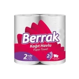 Berrak 2 Katlı 2'li Rulo Kağıt Havlu