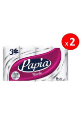 Papia 3 Katlı 8x2'li Rulo Kağıt Havlu
