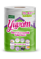 Komili Yuvam 2 Katlı Tekli Rulo Kağıt Havlu