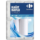 Carrefour 2 Katlı 12'li Rulo Kağıt Havlu