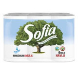 Sofia 2 Katlı 6'lı Rulo Kağıt Havlu