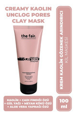 The Fair Creamy Kaolin Killi Nemlendiricili Krem Yüz Maskesi 100 ml
