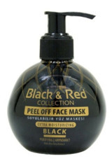 Black & Red Siyah Soyulabilir Jel Yüz Maskesi 250 ml