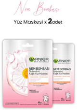 Garnier Dinlendirici Nemlendiricili Kağıt Yüz Maskesi 2x28 gr