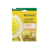 Garnier C Vitamini Parlaklık Verici Nemlendiricili Kağıt Yüz Maskesi