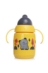 Tommee Tippee Pipetli Akıtmaz Kulplu 6+ Ay 300 ml Alıştırma Bardağı Sarı
