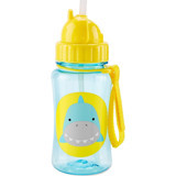 Skip Hop Pipetli Akıtmaz Kulpsuz 350 ml Alıştırma Bardağı Mavi