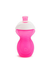 Munchkin Pipetli Akıtmaz Kulpsuz 266 ml Alıştırma Bardağı Pembe