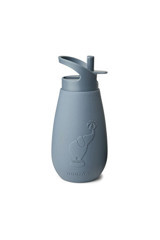 Nuuroo Pipetli Akıtmaz Kulpsuz 350 ml Alıştırma Bardağı Mavi
